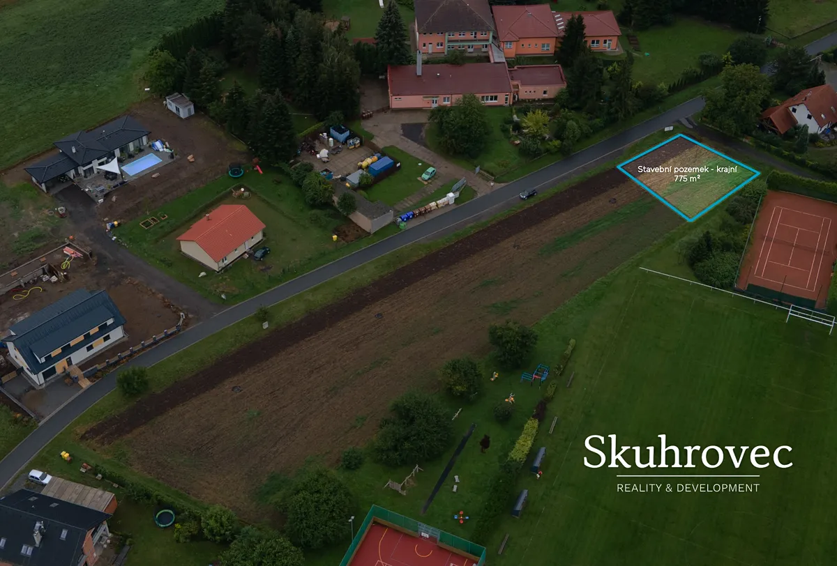 Prodej stavebního pozemku 775 m²